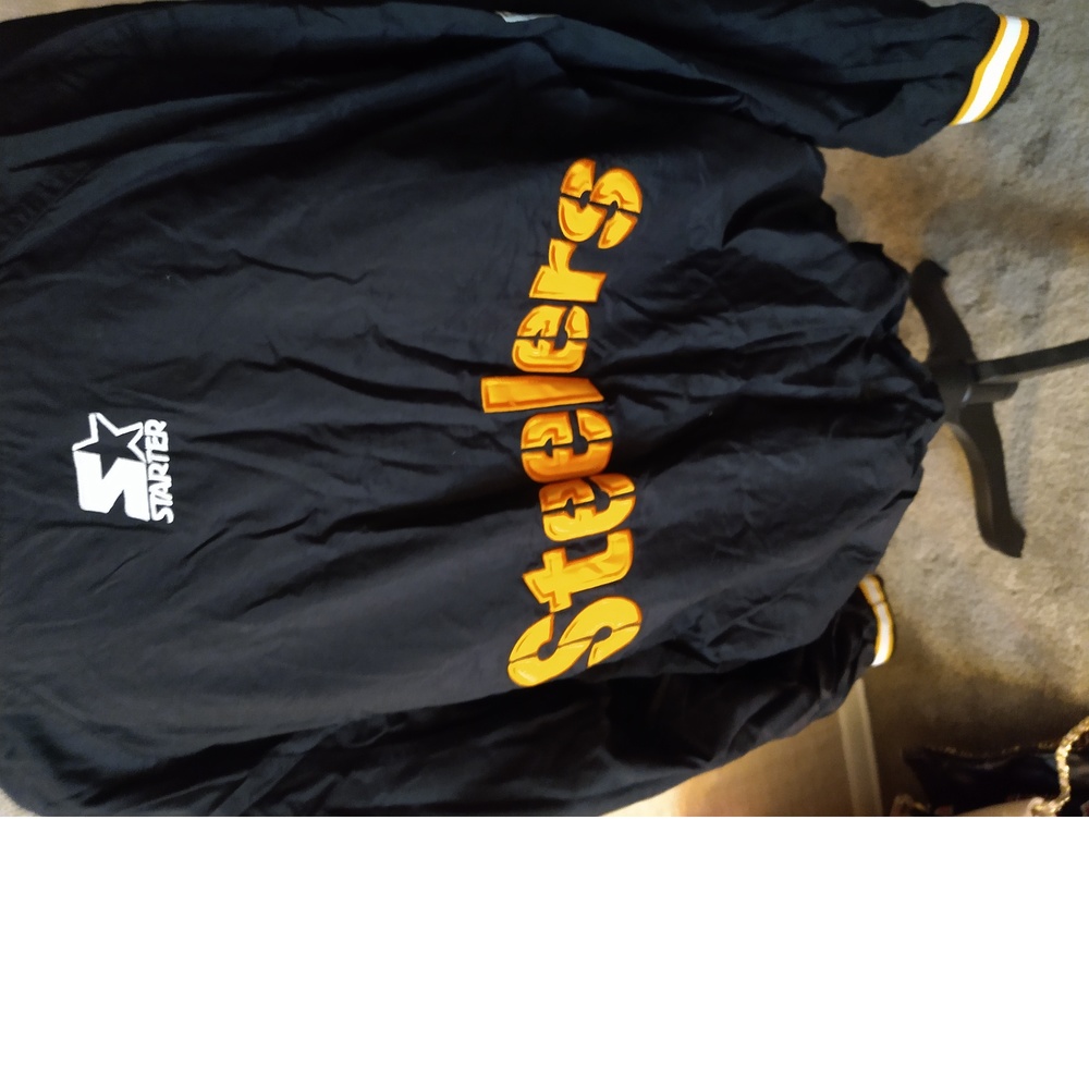 PITTSBURGH STEELERS PULLOVER JACKET - SIZE XL - Picture 7 of 8